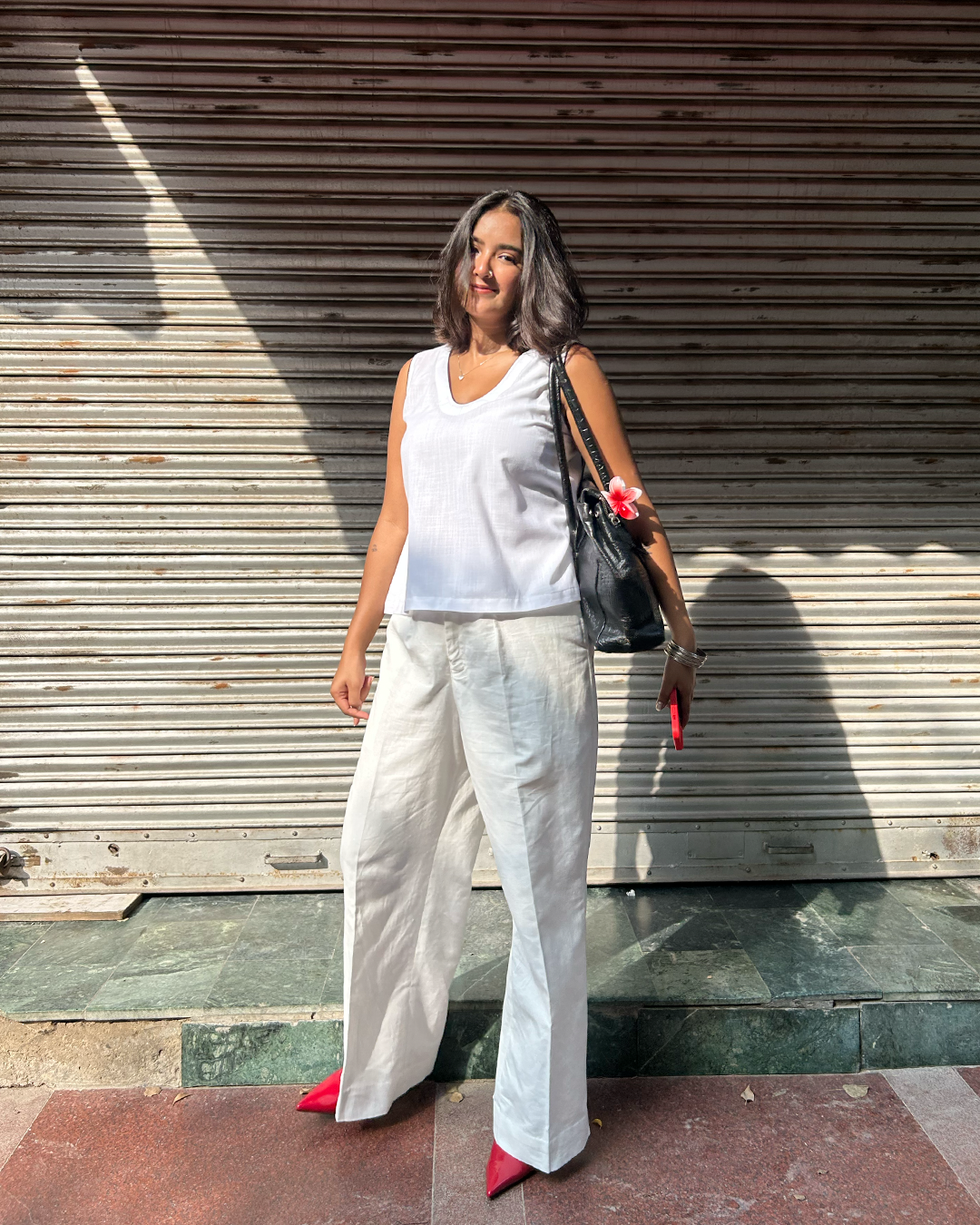 White Linen Pants