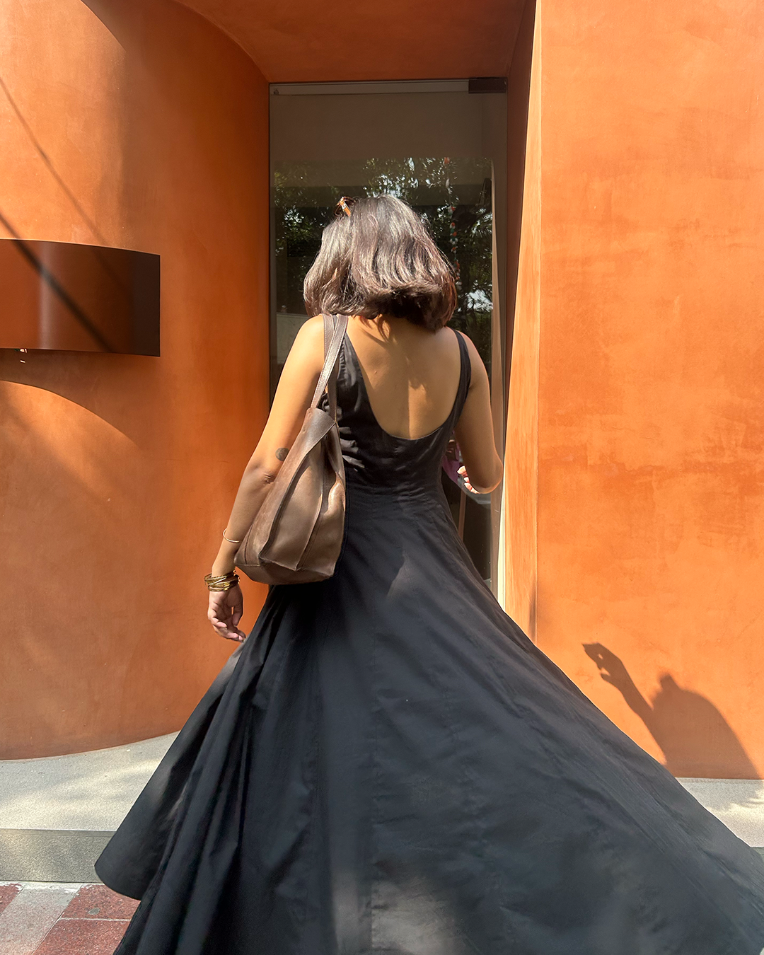 Black Panel Dress