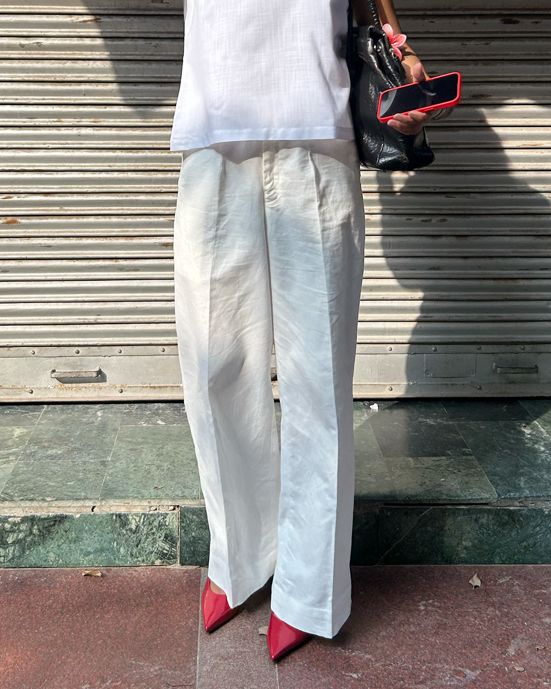 White Linen Pants
