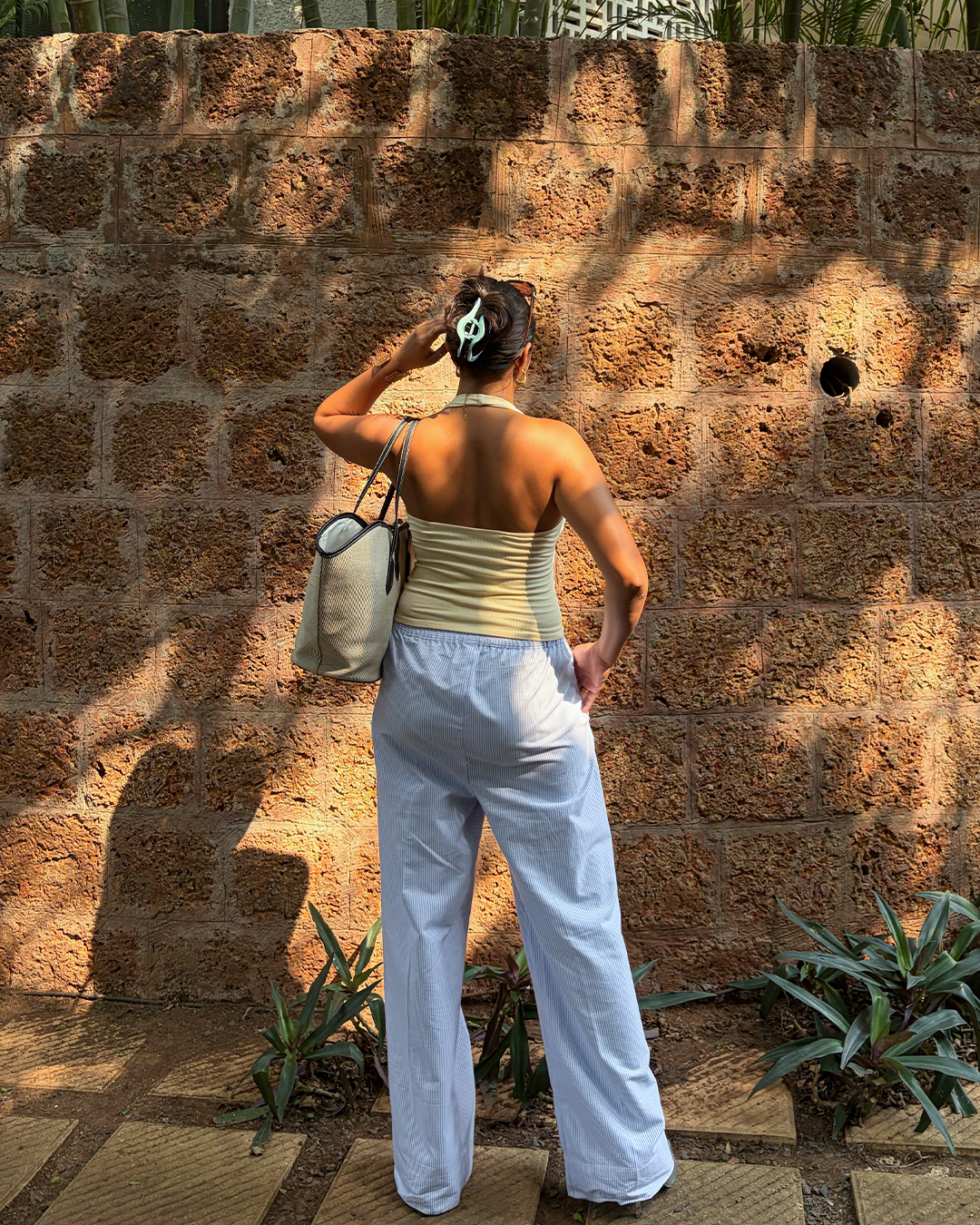 Easy Striped Pants