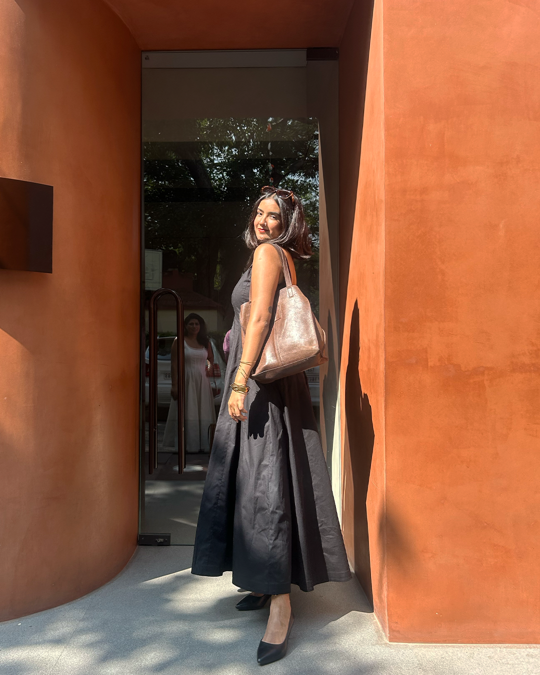 Black Panel Dress