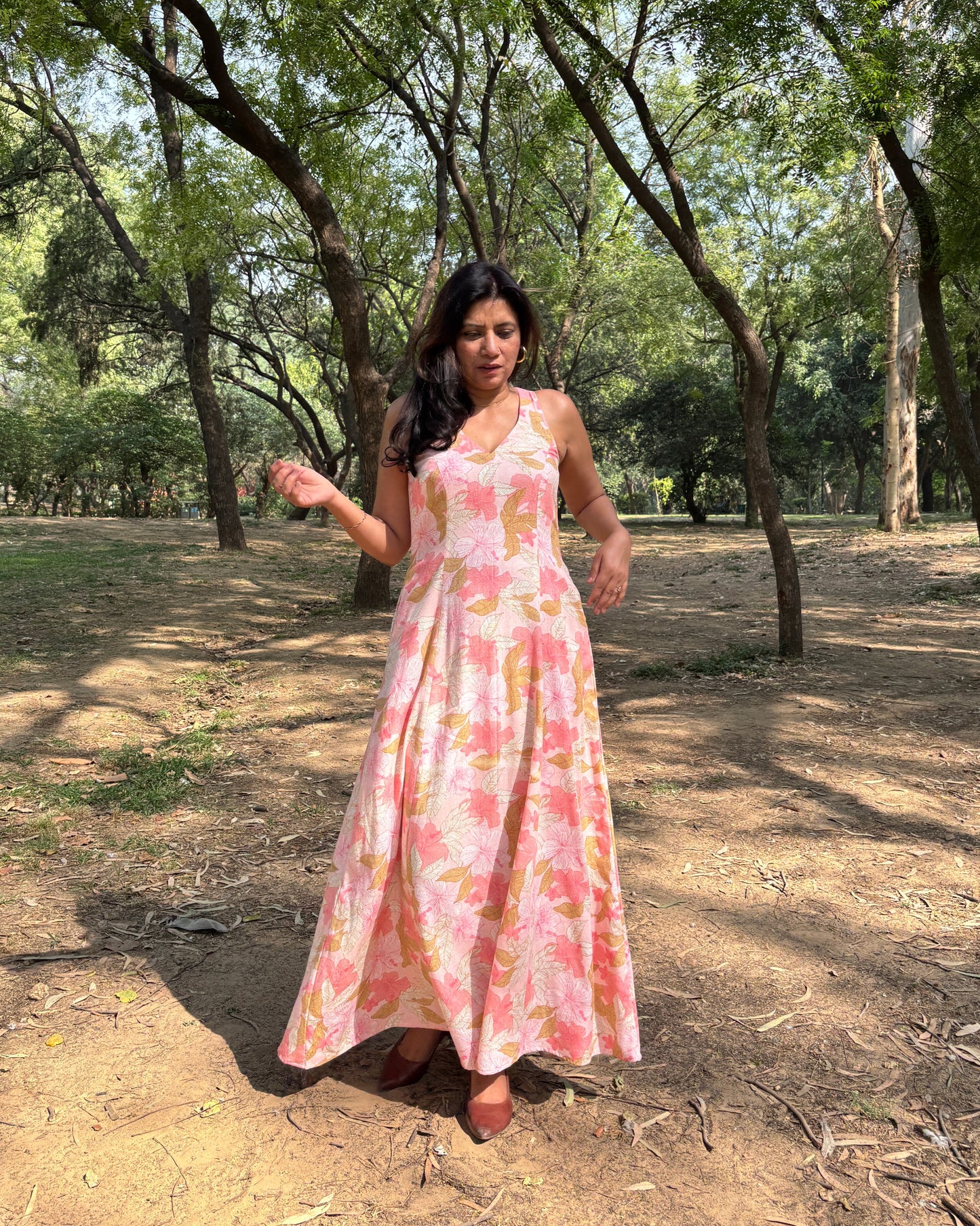 Honey Honey Printed Dress