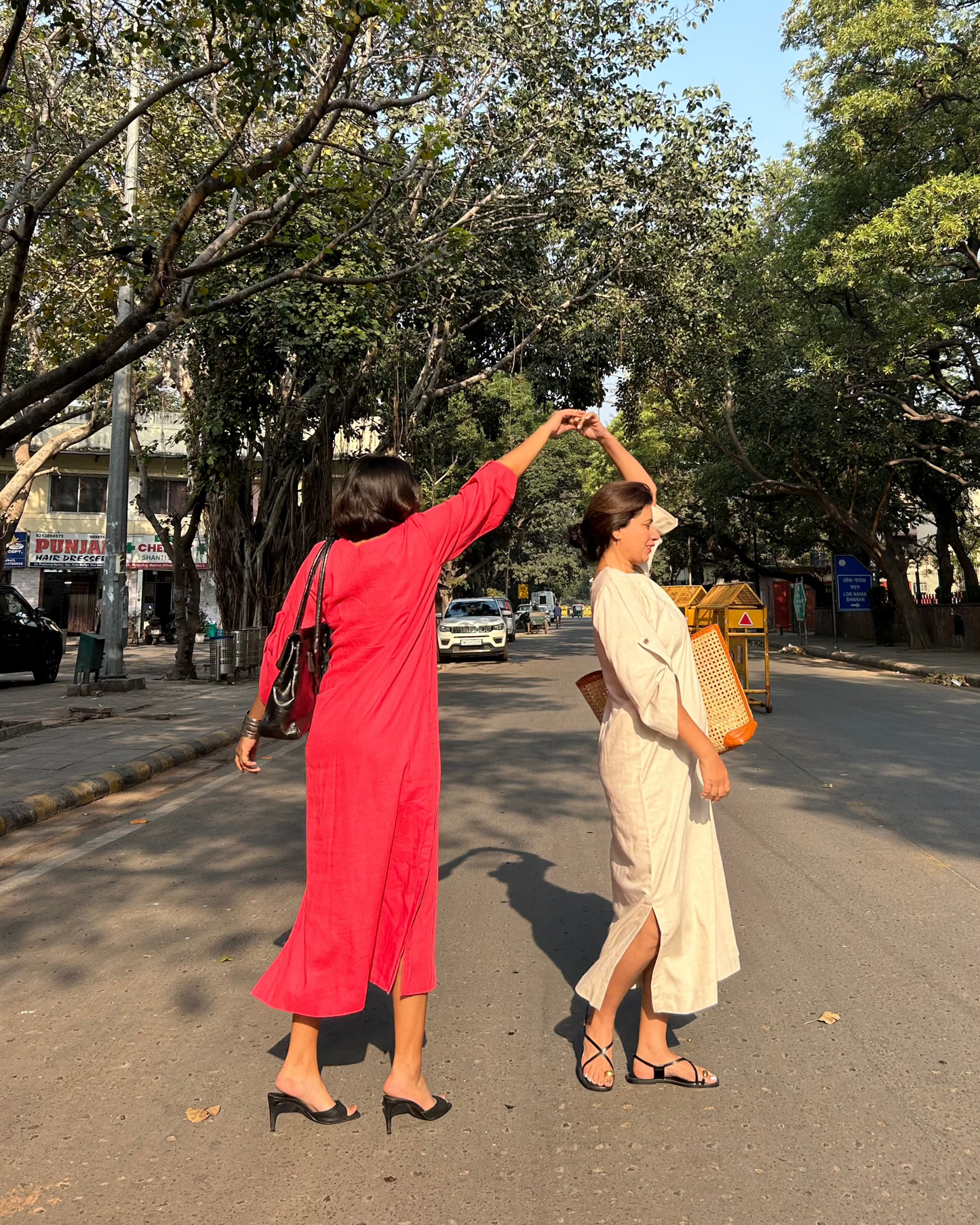 Fuchsia Pink Breeze Dress