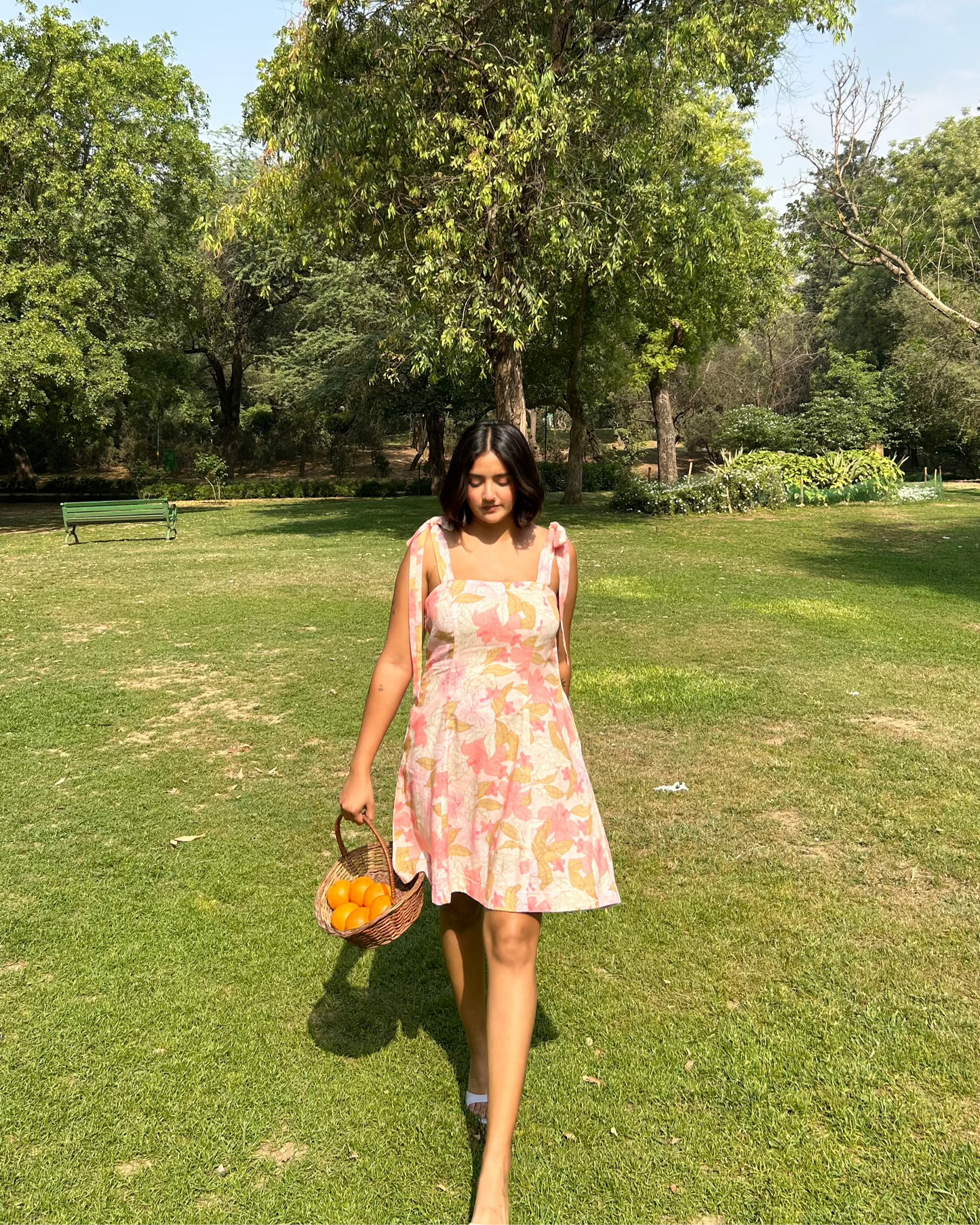 Take A Chance On Me Printed Dress