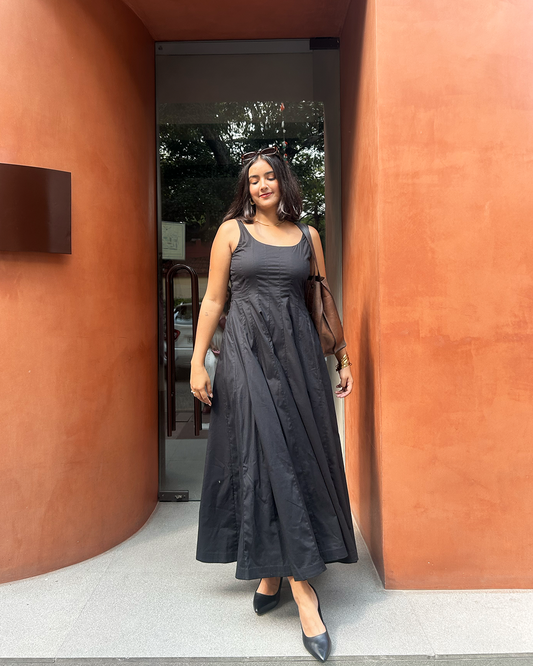 Black Panel Dress