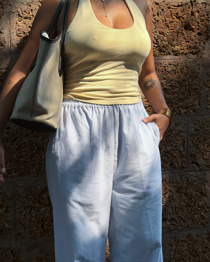 Easy Striped Pants