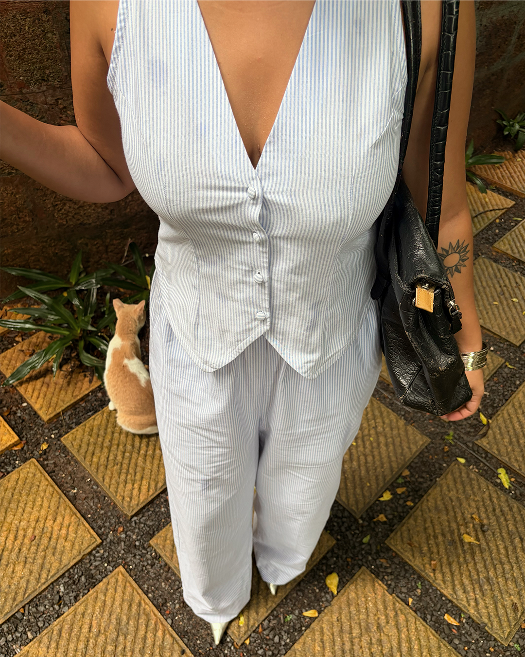 Stripes Vest Top