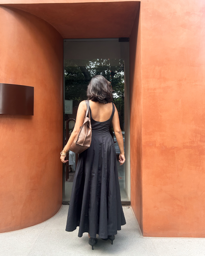 Black Panel Dress