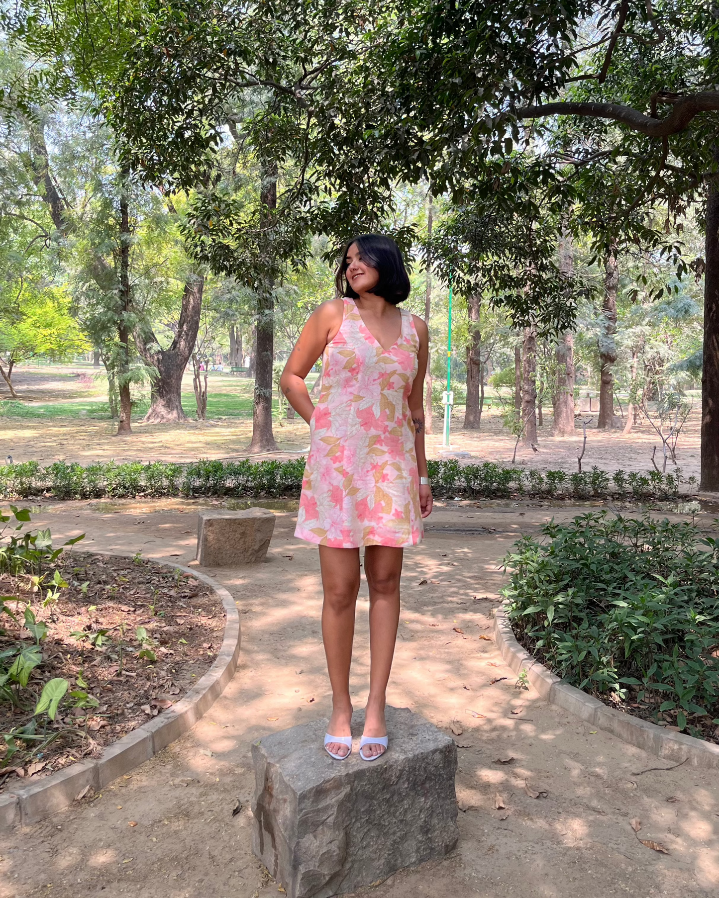 The SOS Printed Dress