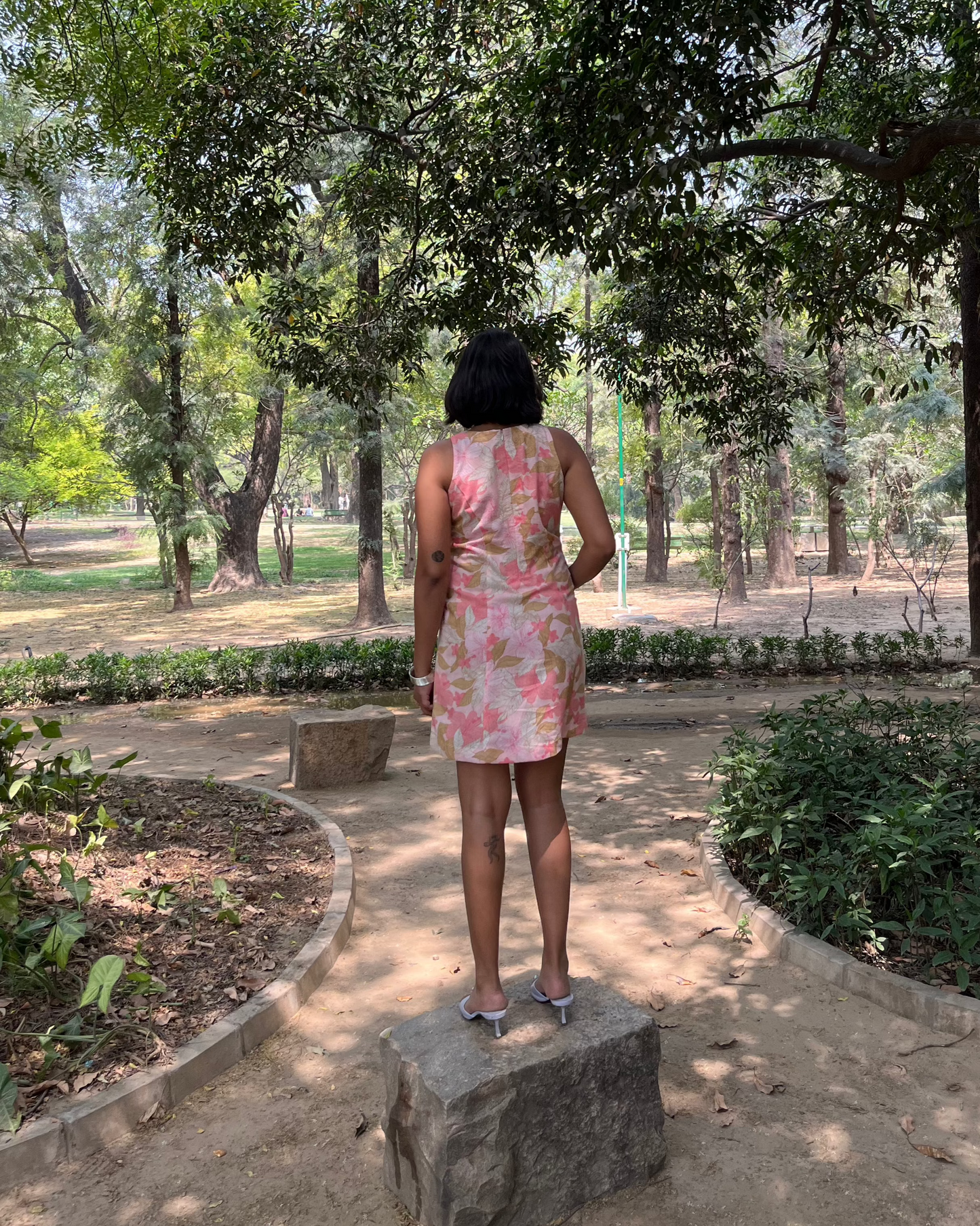 The SOS Printed Dress
