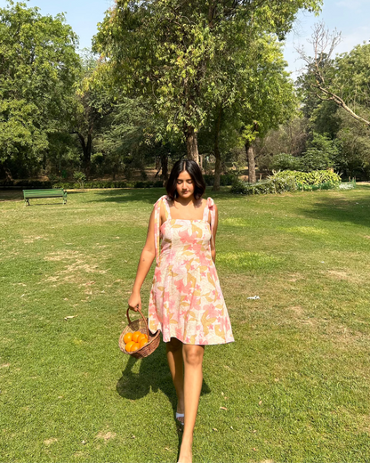 Take A Chance On Me Printed Dress